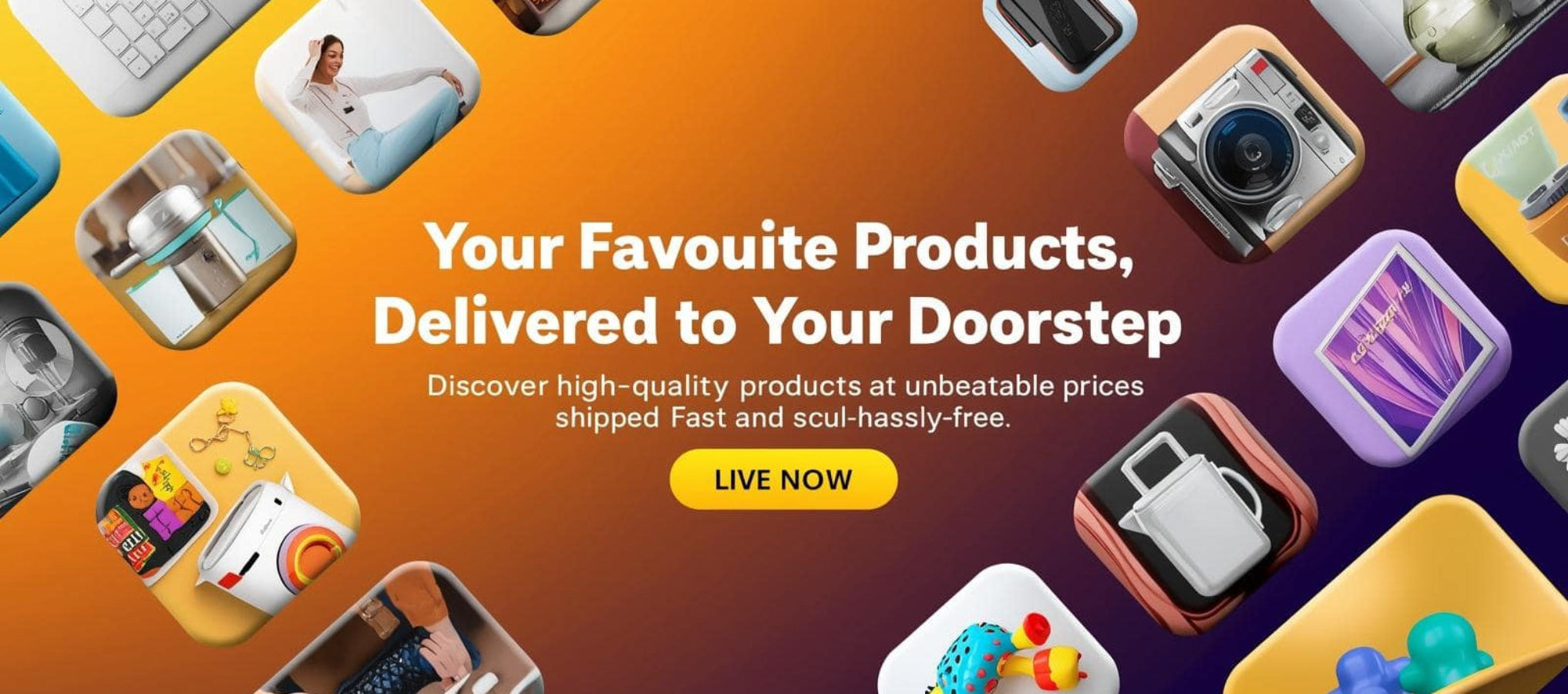 Promotional graphic for a product delivery service with icons and text on a gradient background.1621243260e1af0c20-1